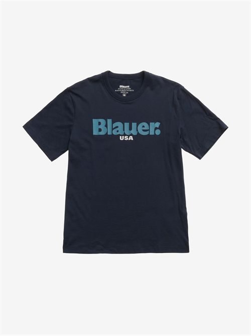 t-shirt man blue BLAUER | 25SBLUH02192004547/888